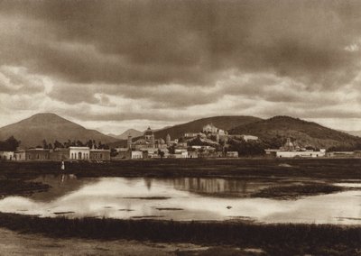 Messico: Luogo di pellegrinaggio Guadalupe Hidalgo (foto b/n) da Hugo Brehme