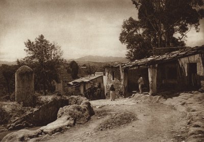 Messico: San Esteban, periferia della capitale Mejico (foto b/n) da Hugo Brehme