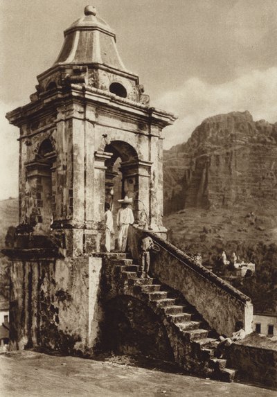 Messico: Taxco (foto b/n) da Hugo Brehme