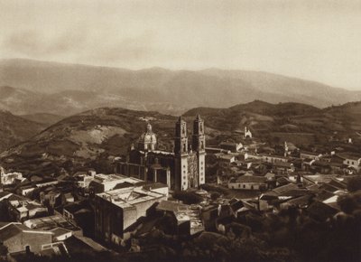 Messico: Taxco (foto b/n) da Hugo Brehme