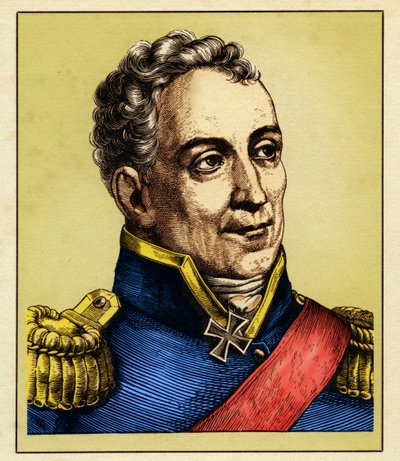 Karl August Fürst von HARDENBERG (31 maggio 1750-26 novembre 1822) da Hugo Bürkner