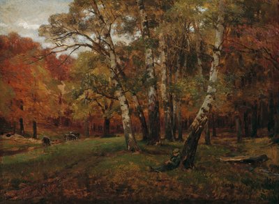Paesaggio con betulle da Hugo Darnaut