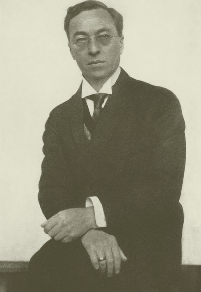 Ritratto di Wassily Kandinsky da Hugo Erfurth