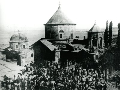 Pellegrinaggio al monastero di Tomarza, a sud-est di Kayseri da Hugo Grothe