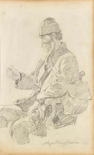 Escursionista in riposo da Hugo Kauffmann