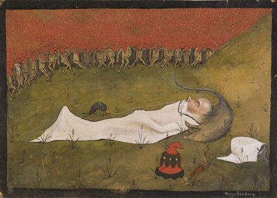 Re Folletto Dormiente da Hugo Simberg