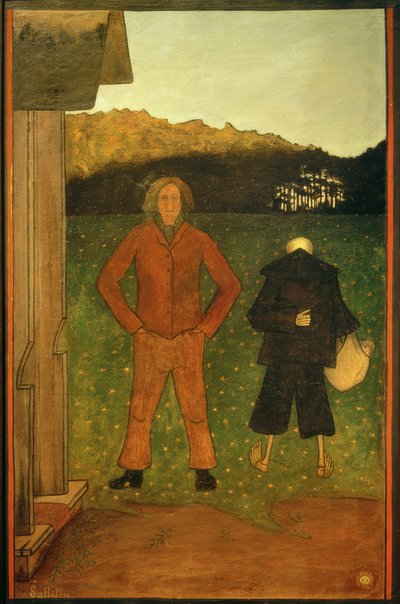 Morte e contadino da Hugo Simberg