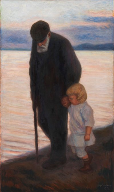 Verso la sera, 1913 da Hugo Simberg