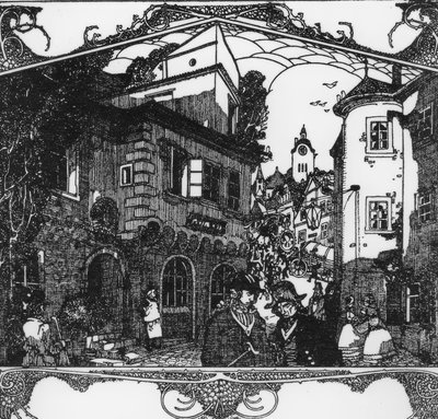Hoffmann, Elixiere / Ill. di Steiner-Prag da Hugo Steiner Prag