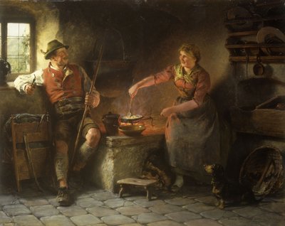 In cucina, 1901 da Hugo Wilhelm Kauffman