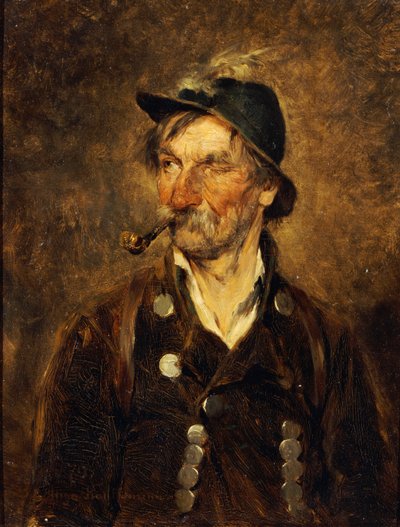 Il vecchio cacciatore, 1879 da Hugo Wilhelm Kauffman