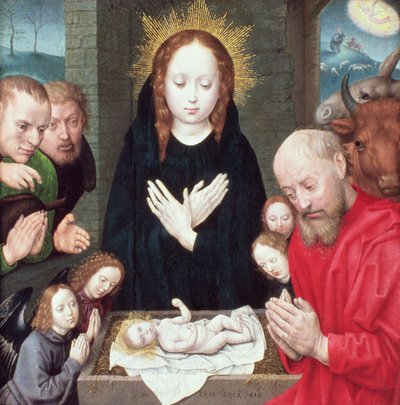 Adorazione dei pastori da Hugo van der Goes