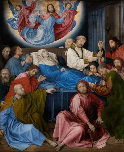 Morte della Vergine da Hugo van der Goes