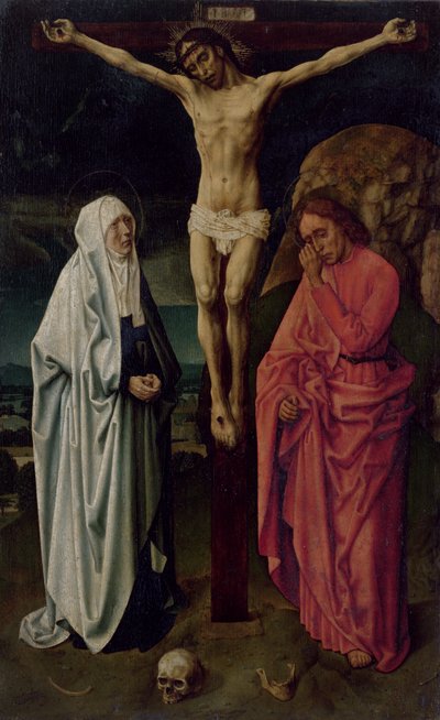 La Crocifissione (pannello) da Hugo van der Goes