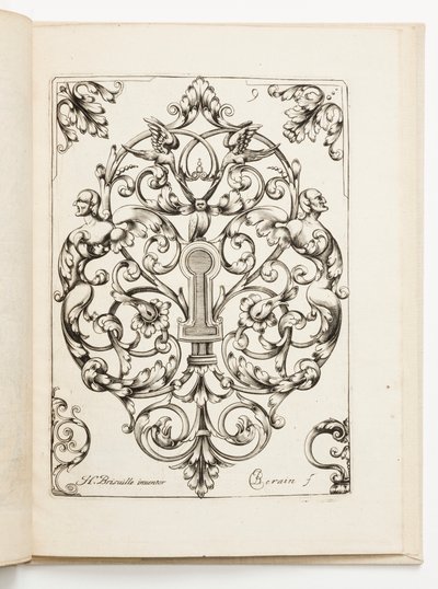 Tavola 9, da Diverses pièces de serruriers da Hugues Brisville