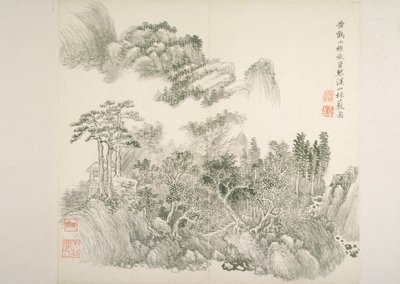Album dopo i vecchi maestri e poesie da Hui Wang