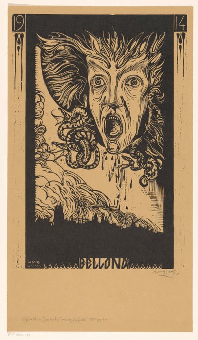 Bellona da Huib Luns (signed by artist)