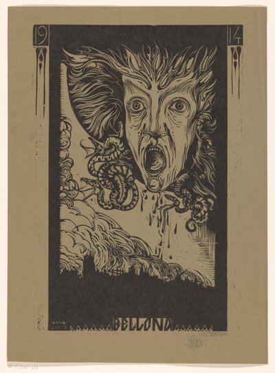 Bellona da Huib Luns (signed by artist)