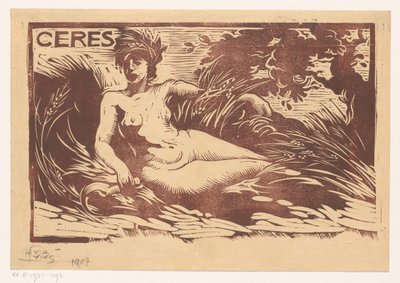 Cerere da Huib Luns (signed by artist)
