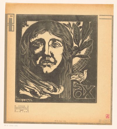 Pax con colombe da Huib Luns