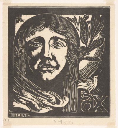 Pax con colombe da Huib Luns