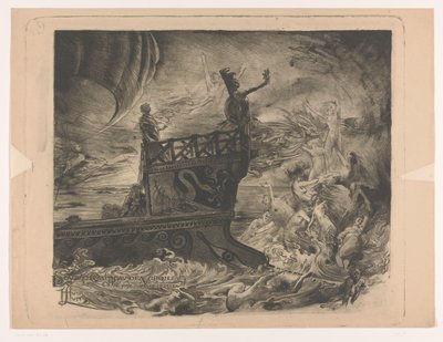 Pour le vaisseau de Virgile da Huib Luns