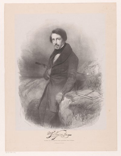 Ritratto di Wijnand Nuijen da Huib van Hove Bz