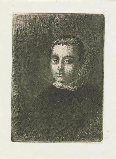 Ritratto di un ragazzo da Huib van Hove Bz