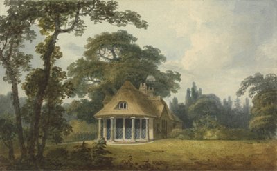 Una Casa Estiva con Finestre a Grata a Tutta Altezza da Humphrey Repton
