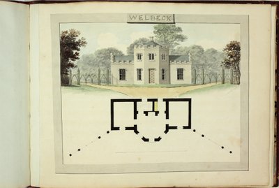 Libro Rosso: Welbeck da Humphry Repton