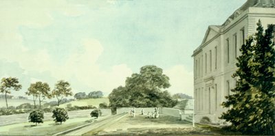 Libro rosso per Sheringham Hall, c.1812 da Humphry Repton
