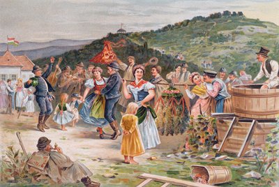 Festival della vendemmia in Ungheria da Hungarian School