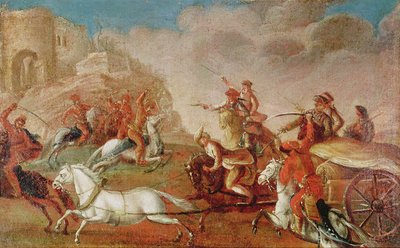 Rivolta dei Kuruc in Ungheria contro gli Asburgo 1703-11 da Hungarian School