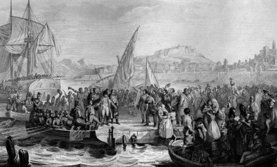 Napoleone I a Portoferriao da Huot Huot