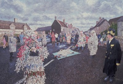 Boxing Day Mummers, Marshfield, 1998 da Huw S. Parsons