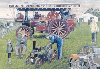 Trattori alla fiera, 1993 da Huw S. Parsons