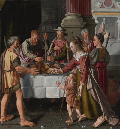 La prima festa di Pasqua da Huybrecht Beuckelaer