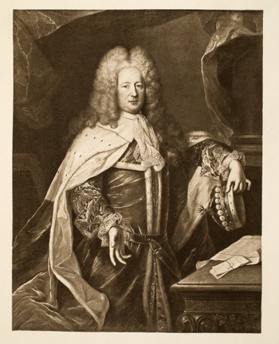 Henry St. John, Visconte di Bollingbroke, pub. 1902 da Hyacinthe Francois Rigaud