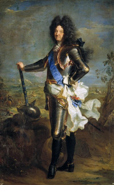 Luigi XIV, Re di Francia da Hyacinthe Francois Rigaud