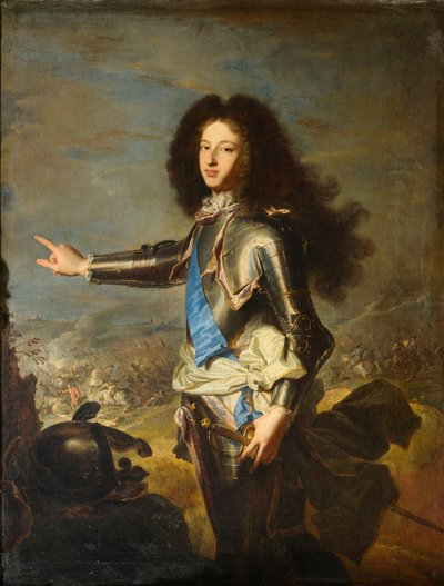 Luigi di Francia, Duca di Borgogna 1682-1712, inizio XVIII sec. da Hyacinthe Francois Rigaud