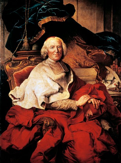 Ritratto di André-Hercule de Fleury (Lodève) da Hyacinthe Francois Rigaud