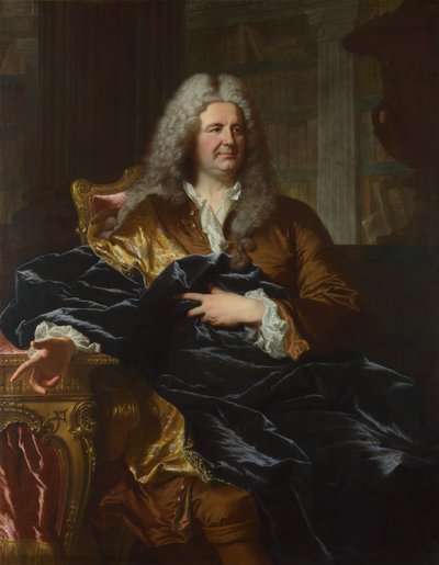 Ritratto di Antoine Pâris, 1724 da Hyacinthe Francois Rigaud
