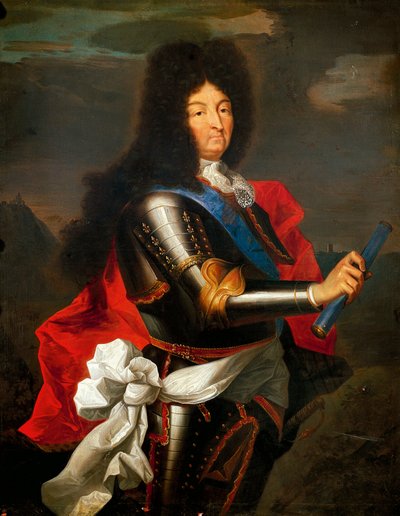 Ritratto di Luigi XIV di Francia da Hyacinthe Francois Rigaud
