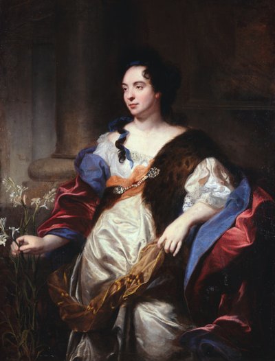 Ritratto di Marie Cadenne, moglie di Desjardins (1640-94), 1684 da Hyacinthe Francois Rigaud
