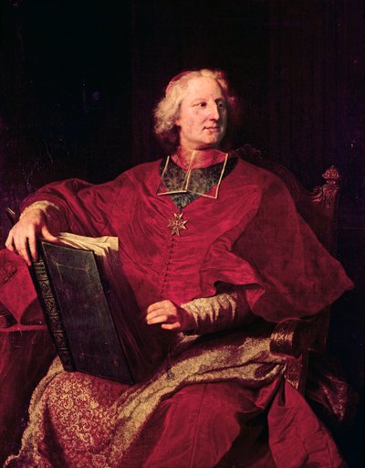 Ritratto di Melchior de Polignac da Hyacinthe Francois Rigaud