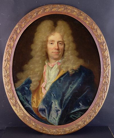 Ritratto di Michel Begon il Giovane da Hyacinthe Francois Rigaud
