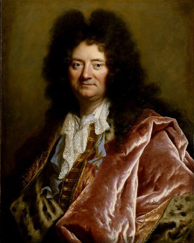 Ritratto di un gentiluomo, c.1705 da Hyacinthe Francois Rigaud