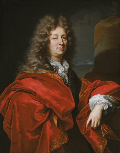 Ritratto di un gentiluomo da Hyacinthe Francois Rigaud