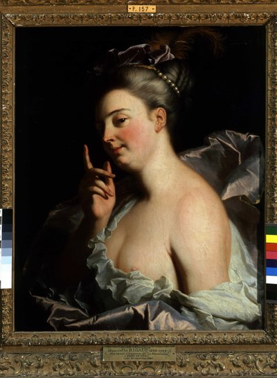 Ritratto di un Sconosciuto "Il Minacciato" da Hyacinthe Francois Rigaud