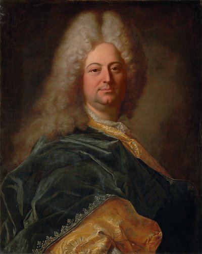 Ritratto del Marchese de la Mesangere da Hyacinthe Francois Rigaud
